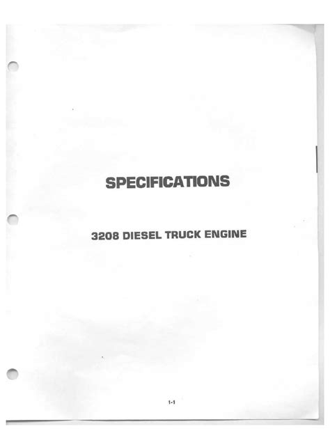 Cat 3208 Engines Pdf