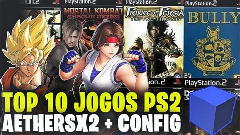 TOP 10 MELHORES Jogos Do PS2 Para AetherSx2 No CELULAR COMO