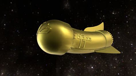 Dr Jerkoffs Rocket Flesh Gordon 1974 Download Free 3d Model By Binkley Spacetrucker Binkley