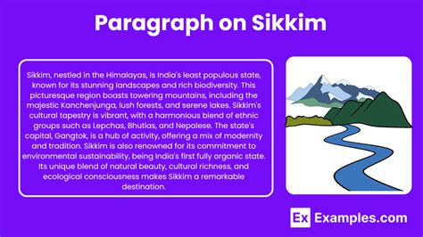 Paragraph On Sikkim Examples Tone Word Count Wise