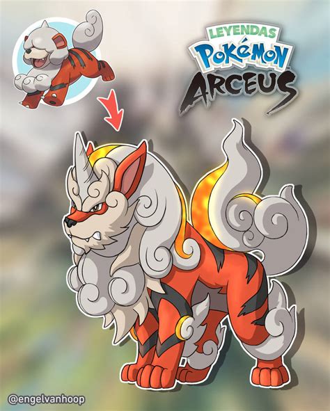 Hisuian Arcanine by EngelVanHoop on DeviantArt