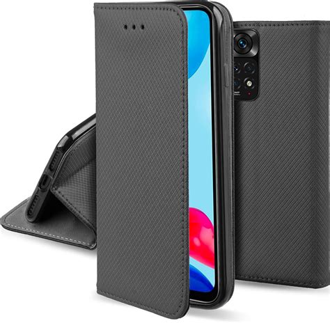 Etui Smart Magnet Case Do Redmi Note 11 11S szkło Etui na telefon