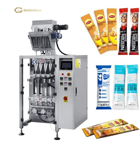 Automatic Coffee Multilane Stick Packing Machine 4 Lane Coffee Stick Bag Packing Machine