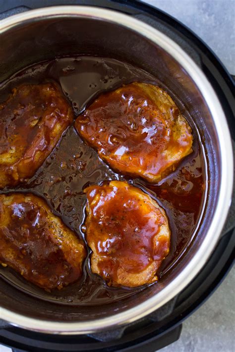 Instant Pot Pork Chops With Honey Garlic Sauce Kristines Kitchen