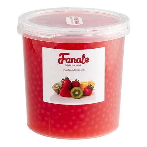 Fanale Popping Boba Pearls For Bubble Tea 7 Lb Watermelon