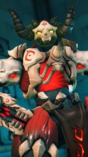 325614 Orisa Demon Overwatch Halloween Terror Skin 4k Rare