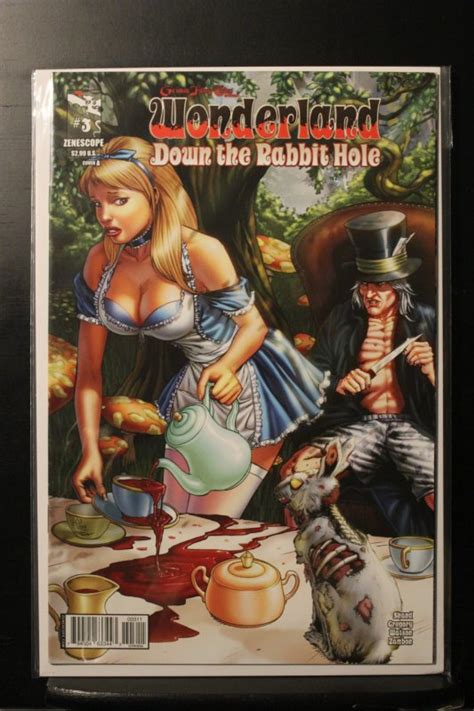 Grimm Fairy Tales Presents Wonderland Down The Rabbit Hole Cover A