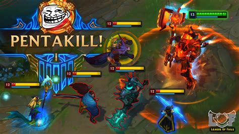 Pentakill Montage Ep Nasus Qiyana Vex Darius Yone Lol