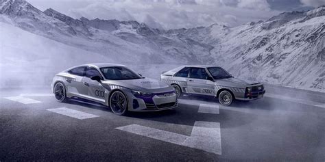 Audis Striking Rs E Tron Gt Ice Race Concept Stuns In New Video