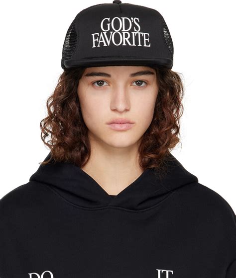 Praying SSENSE Exclusive Black God S Favorite Cap ShopStyle Hats