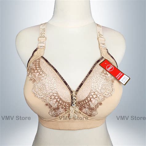 Jual Bra Extra Jumbo Cup D Misslily 88107 Bh Tanpa Kawat Kait 3 Brukat