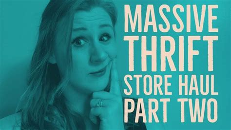 Massive Thrift Haul Part Two Reselling On Poshmark Ebay Etsy For