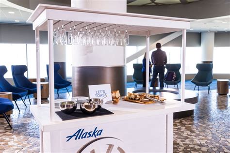 Your First Look At The Brand New Alaska Lounge In San Francisco The Points Guy