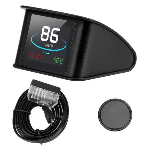 Obd Smart Digital Meter Hud P10 For Car Speedometer Temperature Rpm