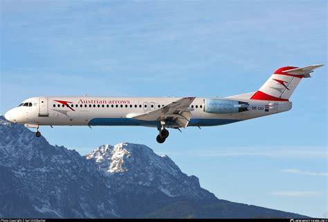 OE LVJ Austrian Arrows Fokker F100 Photo By Karl Dittlbacher ID