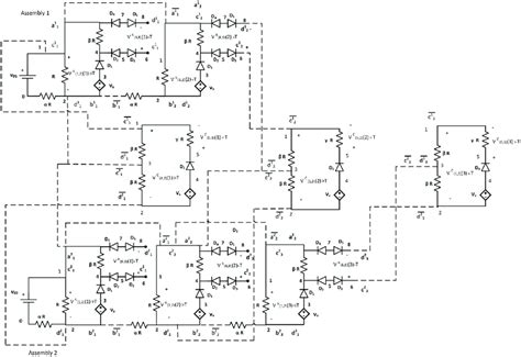 Circuit configuration of the example assembly. Fig. shows the circuit ...