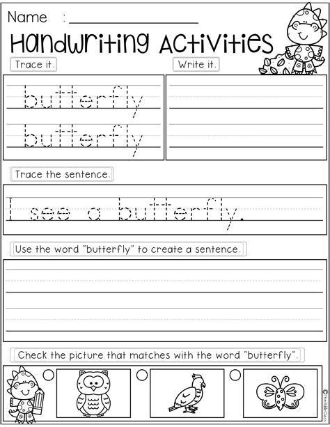 Make Your Own Handwriting Worksheets