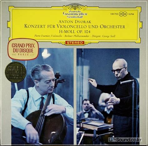 ANTON DVORAK CONCERTO FOR CELLO PIERRE FOURNIER 138 755 SLPM RED