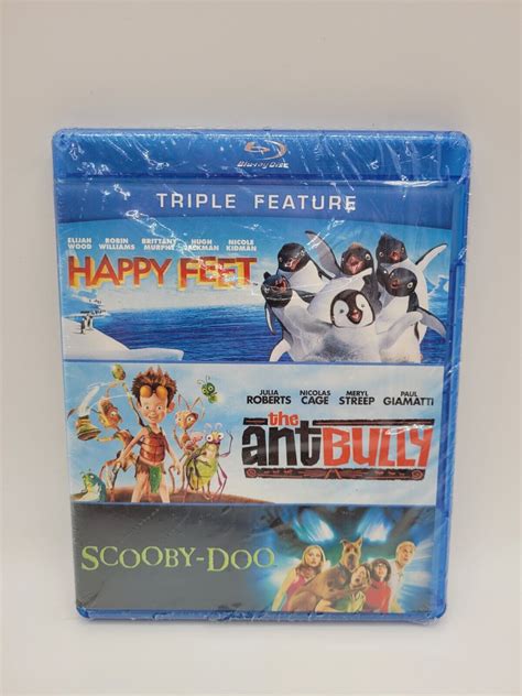 Happy Feet The Ant Bully Scooby Doo The Movie Blu Ray Movies New