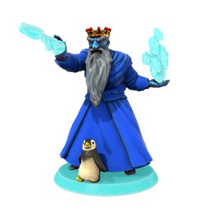 Adventure Time Ice King Made With Hero Forge