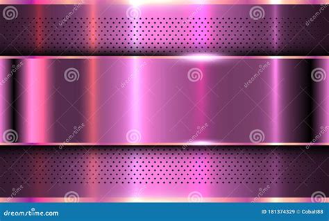 Purple Metallic Background Stock Vector Illustration Of Glitter