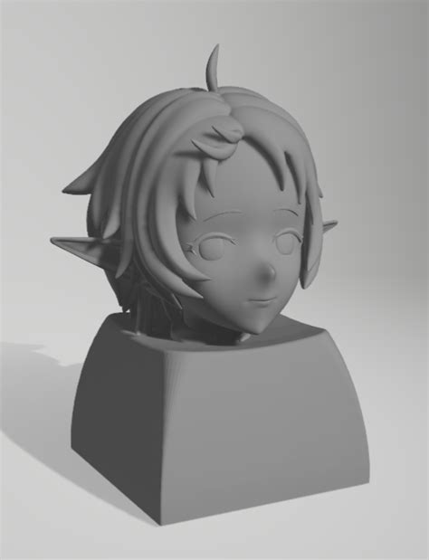 Stl File Silfiette Greyrat Mushoku Tensei Keycaps 💬・model To Download