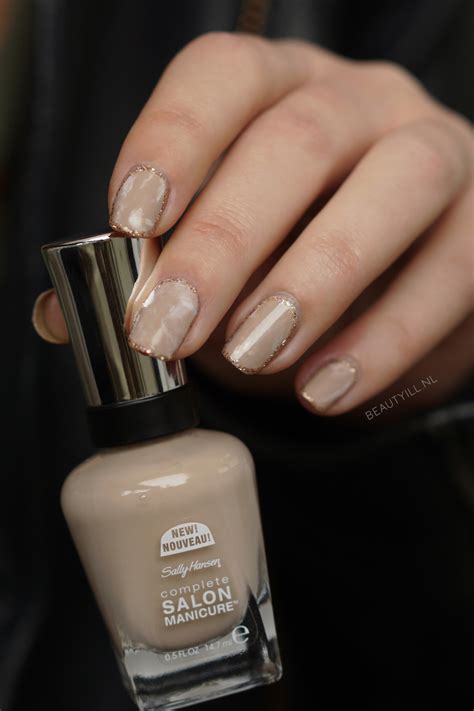 Outline Nude Stone Marble Nail Art Diy Beautyill