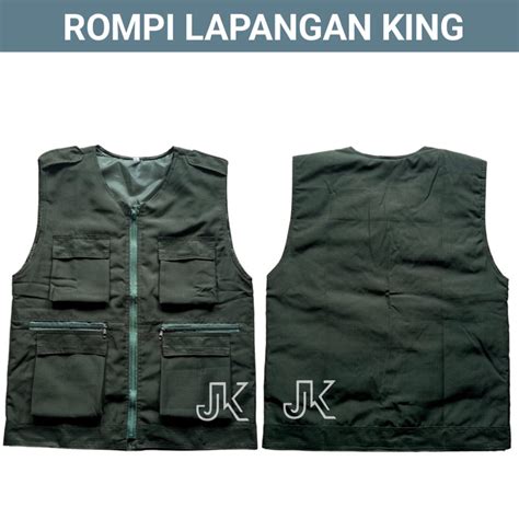 Jual Rompi Lapangan King Rompi Lapangan Outdoor Multifungsi Rompi