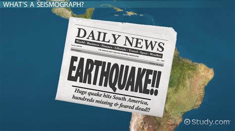 Seismograph | Definition & Measurement - Lesson | Study.com