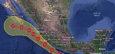 SMN Depresión tropical evoluciona a tormenta es nombrada Beatriz