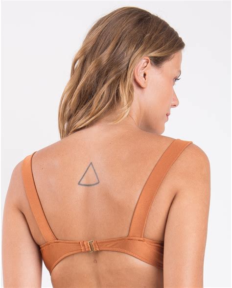 Bikini Tops Top Nocciola Amelia Brand Rio De Sol