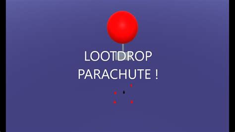 Parachute Lootdrop In Unity D Tutorial Youtube