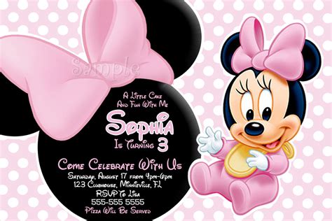 Free Minnie Mouse Baby Shower Printables Img Stache