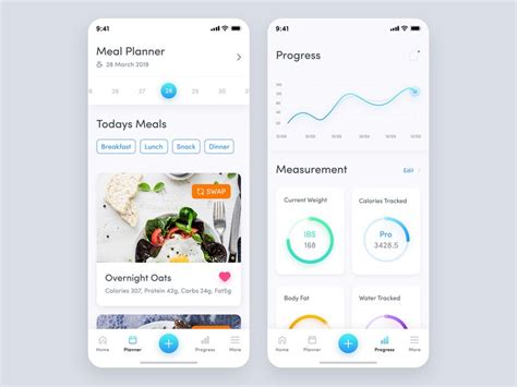 Meal Planner Application Design Planner Track Progress