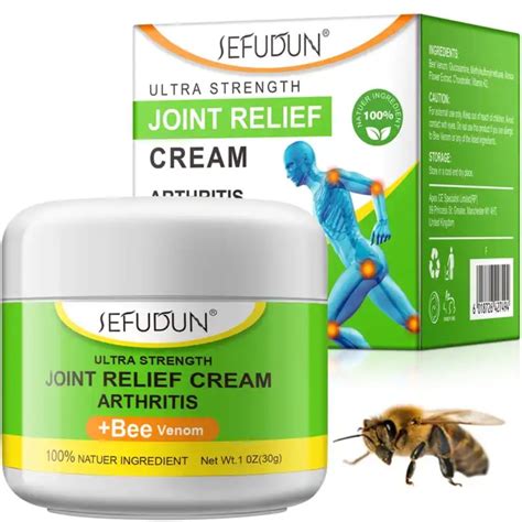 Buy Nikita Vivi Joint Pain Cream Ultra Strength Pain Cream With Bee Venom 30g Bee Venom