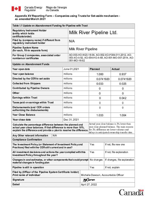 Fillable Online Appendix Xv Reporting Form Aws Fax Email Print