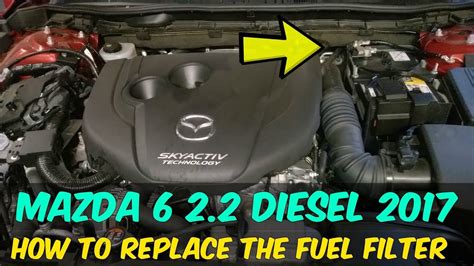 2013 2018 Mazda 6 Fuel Filter Replacement How To DIY YouTube