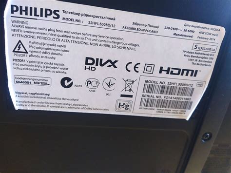 Telewizor Philips Cale Led Full Hd Dekoder Dvb T Warszawa Bia O Ka