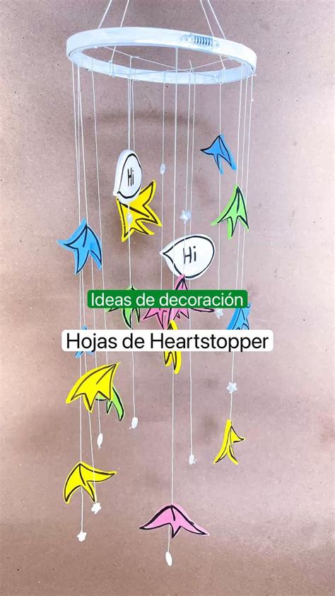 Decora tu habitación con las hojas de Heartstopper Manualidades