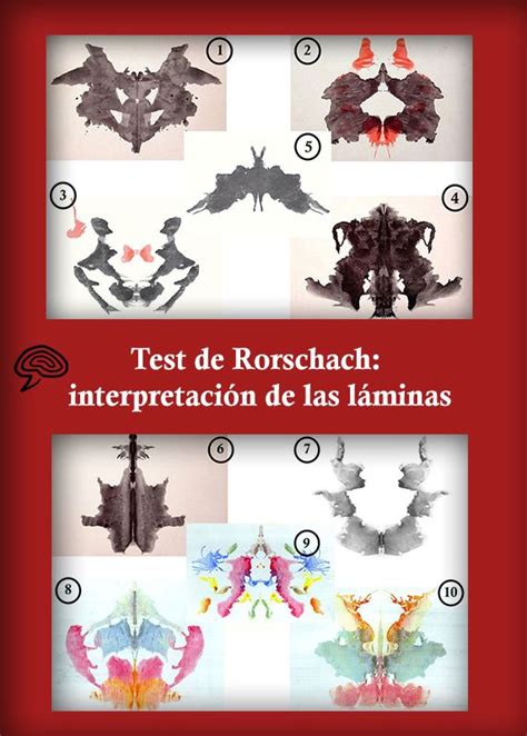 ¡descubre Todo Lo Que Siempre Has Querido Saber Del Test De Las Manchas De Tinta Rorschach