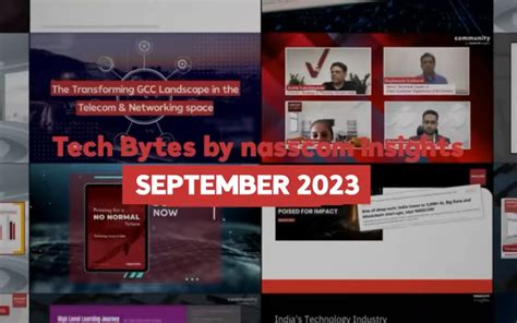 Tech Bytes By Nasscom Insights September 2023 Key Trends In Indian Technology Industry