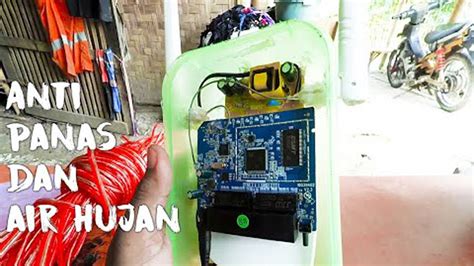 MODIFIKASI ROUTER TENDA N301 JADI OUTDOOR YouTube