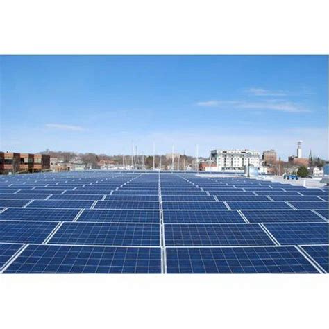 Commercial Solar Power Plant At Rs 40000 Kilowatt Grid Tied Pv Solar