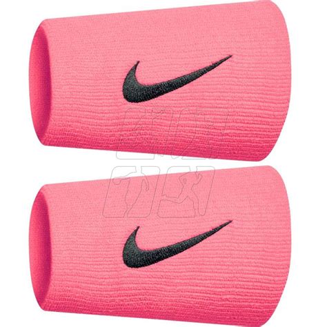 Frotka na rękę Nike Swoosh Wristbands 2szt N1586677OS Profesjonalny