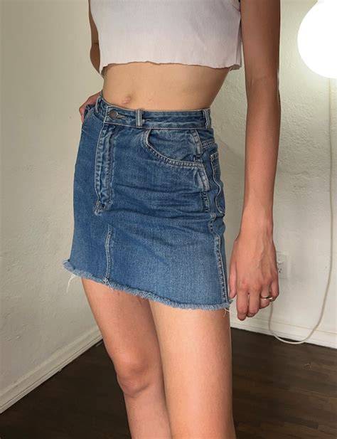 Vintage Denim Cutoff Gem