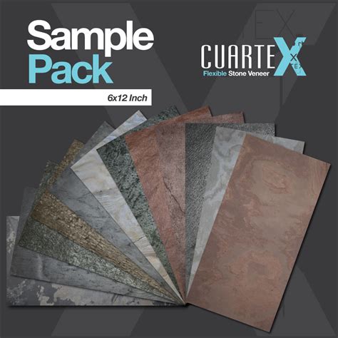 Flexible Stone Veneer Sample Pack