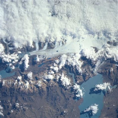 Mapa Satelital Foto Imagen Satelite De Lago Viedma Glaciares