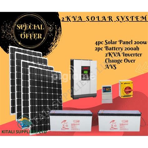 Solarmax Fullkit W Pcs With Kva Hybrid Inverter In Nairobi Cbd