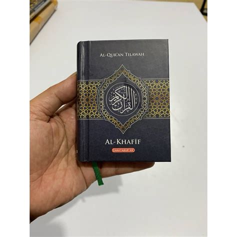 Jual Alquran Kecil Saku Al Khafif A7 Quran Tilawah Mini Traveling