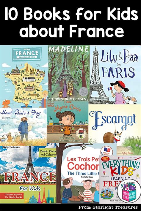 10 Books for Children about France – Starlight Treasures LLC